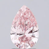 1.05ct Pear Lab Grown Diamond (Colour Fancy Vivid Pink, Clarity VS2, IGI Certified)