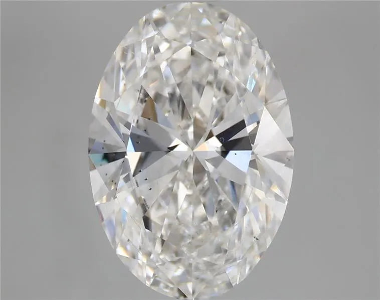 4.02ct Oval Lab Grown Diamond (Colour E, Clarity SI2, IGI Certified)