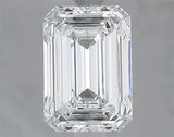 1.60ct Emerald Lab Grown Diamond (Colour E, Clarity VS1, IGI Certified)