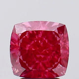 3.15ct Cushion modified Lab Grown Diamond (Colour Fancy Vivid Pink, Clarity VS1, IGI Certified)