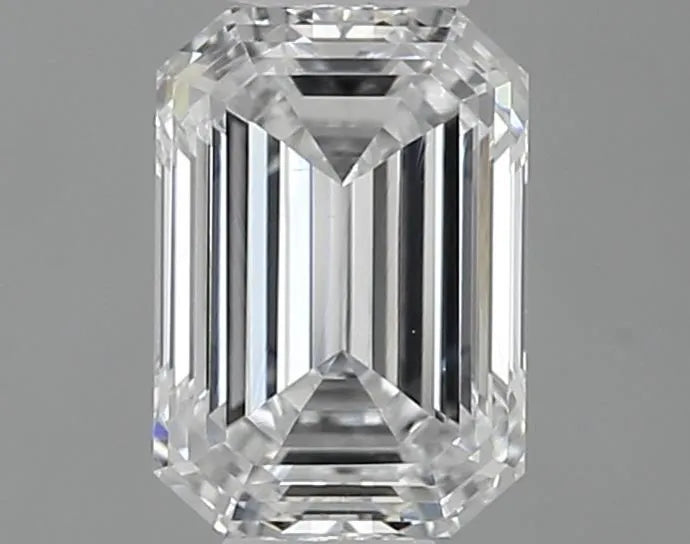 0.52ct Emerald Lab Grown Diamond (Colour D, Clarity VVS2, IGI Certified)