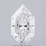 2.08ct Hexagonal Lab Grown Diamond (Colour D, Clarity VS1, IGI Certified)