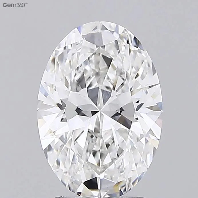 2.37ct Oval Lab Grown Diamond (Colour F, Clarity VS1, IGI Certified)