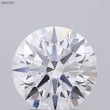 2.89ct Round Lab Grown Diamond (Colour D, Clarity VVS2, Cut EX, GIA Certified)