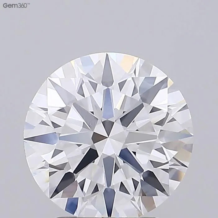 2.89ct Round Lab Grown Diamond (Colour D, Clarity VVS2, Cut EX, GIA Certified)