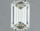 0.46ct Emerald Natural Diamond (Colour K, Clarity VVS2, GIA Certified)
