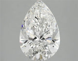 2.00ct Pear Lab Grown Diamond (Colour E, Clarity VS2, IGI Certified)