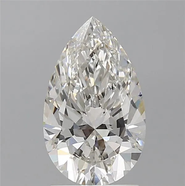 2.00ct Pear Lab Grown Diamond (Colour G, Clarity VVS2, IGI Certified)