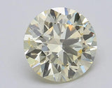 2.01ct Round Lab Grown Diamond (Colour Fancy Light Yellow, Clarity SI1, Cut ID, IGI Certified)
