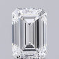 2.02ct Emerald Lab Grown Diamond (Colour E, Clarity VVS2, IGI Certified)