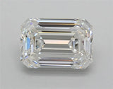 2.03ct Emerald Lab Grown Diamond (Colour E, Clarity VVS2, Cut VG, IGI Certified)