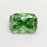 2.04ct Cushion modified Lab Grown Diamond (Colour Fancy Vivid Green, Clarity VS1, IGI Certified)