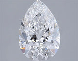 2.04ct Pear Lab Grown Diamond (Colour E, Clarity VVS2, IGI Certified)