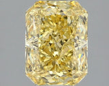 2.07ct Radiant Lab Grown Diamond (Colour Fancy Vivid Yellow, Clarity VS1, IGI Certified)