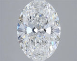 2.08ct Oval Lab Grown Diamond (Colour E, Clarity VVS2, IGI Certified)