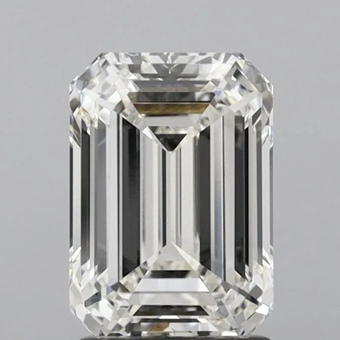 2.09ct Emerald Lab Grown Diamond (Colour G, Clarity VVS2, IGI Certified)