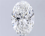 2.09ct Oval Lab Grown Diamond (Colour F, Clarity VVS2, IGI Certified)