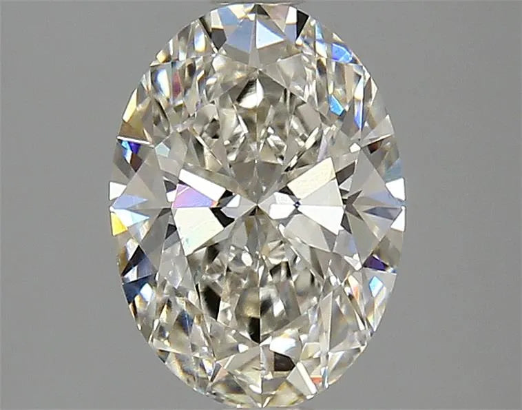 2.14ct Oval Lab Grown Diamond (Colour H, Clarity VVS2, IGI Certified)