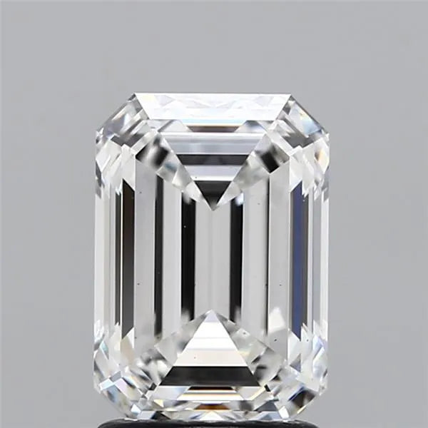 2.15ct Emerald Lab Grown Diamond (Colour F, Clarity VS1, IGI Certified)