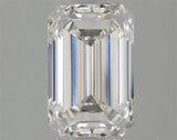 2.18ct Emerald Lab Grown Diamond (Colour F, Clarity VVS2, IGI Certified)