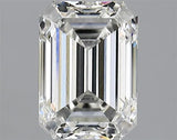 2.26ct Emerald Lab Grown Diamond (Colour G, Clarity VVS2, IGI Certified)
