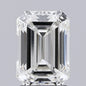 2.41ct Emerald Lab Grown Diamond (Colour G, Clarity VS1, IGI Certified)