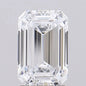 2.42ct Emerald Lab Grown Diamond (Colour E, Clarity IF, IGI Certified)