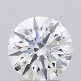 2.42ct Round Lab Grown Diamond (Colour D, Clarity IF, Cut ID, GIA Certified)