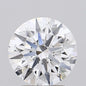 2.42ct Round Lab Grown Diamond (Colour D, Clarity IF, Cut ID, GIA Certified)