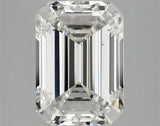 2.46ct Emerald Lab Grown Diamond (Colour G, Clarity VS2, IGI Certified)