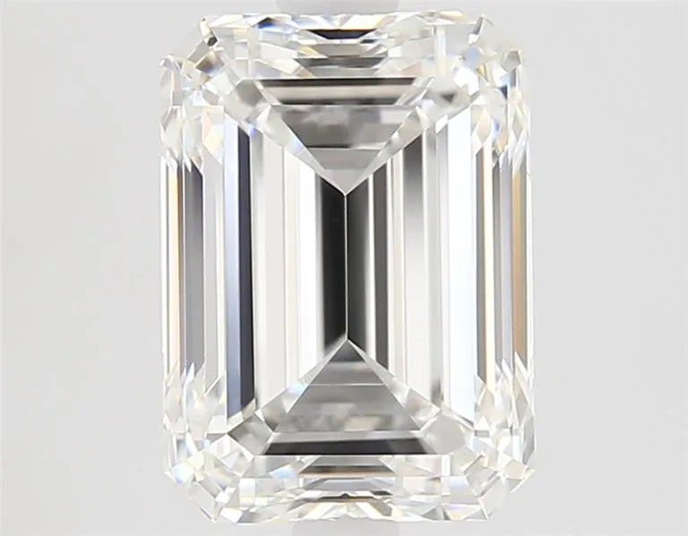 2.50ct Emerald Natural Diamond (Colour F, Clarity VVS2, GIA Certified)