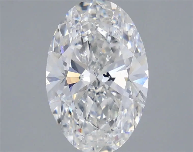 2.50ct Oval Lab Grown Diamond (Colour E, Clarity VS2, IGI Certified)
