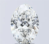 2.51ct Oval Lab Grown Diamond (Colour F, Clarity VVS2, IGI Certified)