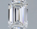2.52ct Emerald Lab Grown Diamond (Colour F, Clarity VS1, IGI Certified)