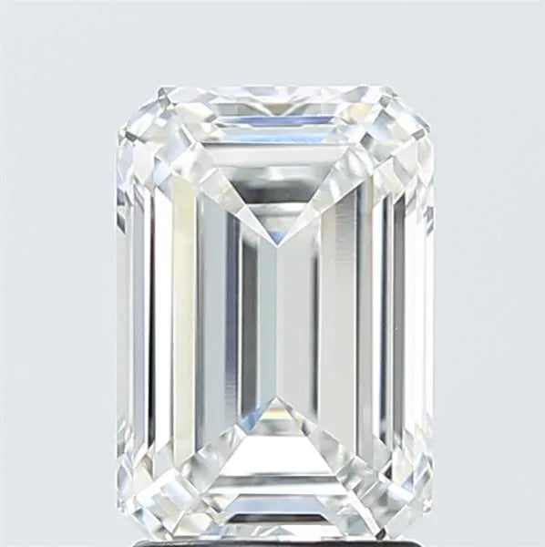 2.54ct Emerald Lab Grown Diamond (Colour F, Clarity VVS2, IGI Certified)