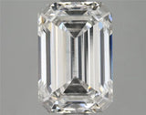 2.56ct Emerald Lab Grown Diamond (Colour E, Clarity SI1, IGI Certified)