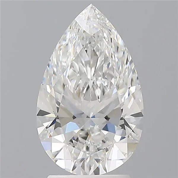 2.58ct Pear Lab Grown Diamond (Colour E, Clarity VS1, IGI Certified)