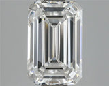 2.59ct Emerald Lab Grown Diamond (Colour D, Clarity VVS1, IGI Certified)