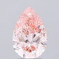 2.61ct Pear Lab Grown Diamond (Colour Fancy Intense Orangey Pink, Clarity VS2, IGI Certified)