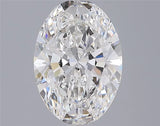 2.70ct Oval Lab Grown Diamond (Colour F, Clarity VVS2, IGI Certified)