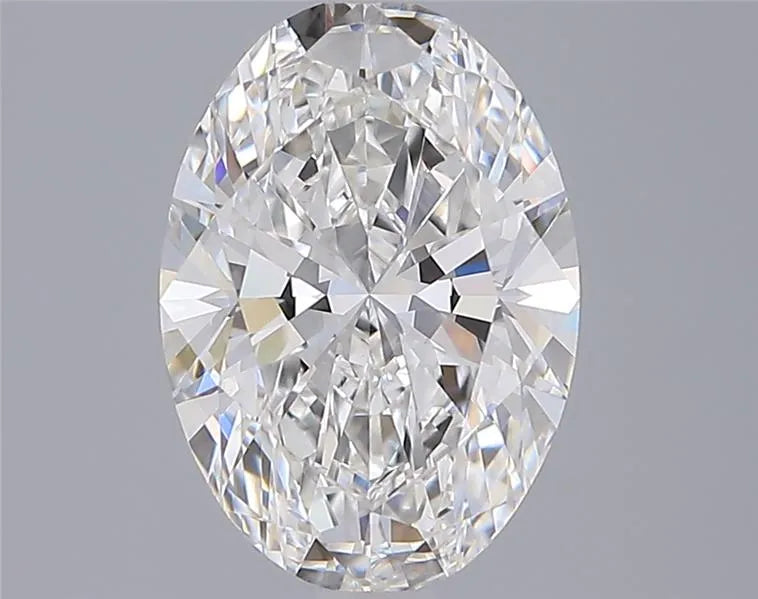 2.70ct Oval Lab Grown Diamond (Colour F, Clarity VVS2, IGI Certified)