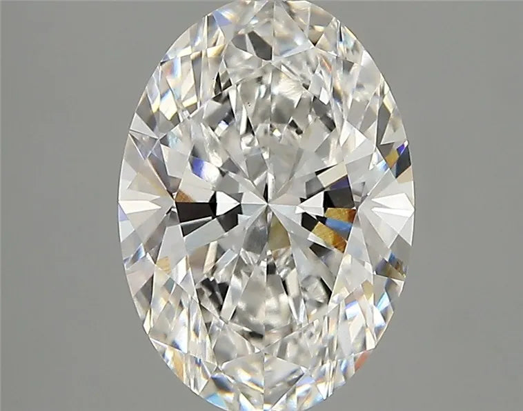 2.71ct Oval Lab Grown Diamond (Colour E, Clarity VVS2, IGI Certified)