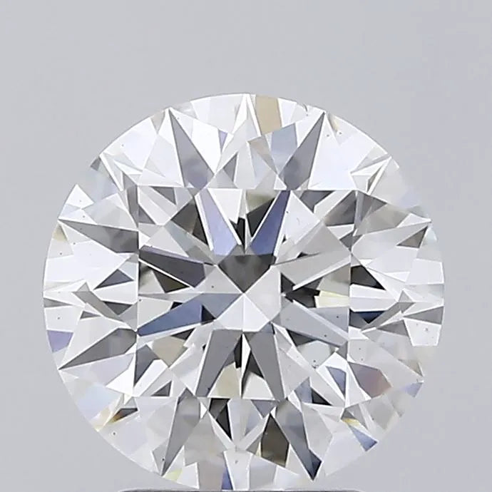 2.72ct Round Lab Grown Diamond (Colour H, Clarity VS1, Cut ID, IGI Certified)
