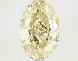 2.77ct Oval Lab Grown Diamond (Colour Fancy Vivid Yellow, Clarity VVS2, IGI Certified)