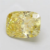2.78ct Cushion modified Lab Grown Diamond (Colour Fancy Intense Yellow, Clarity VS1, IGI Certified)