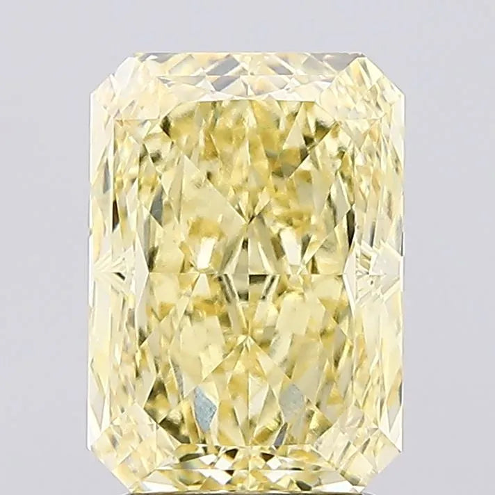 2.77ct Radiant Lab Grown Diamond (Colour Fancy Vivid Yellow, Clarity VS1, IGI Certified)