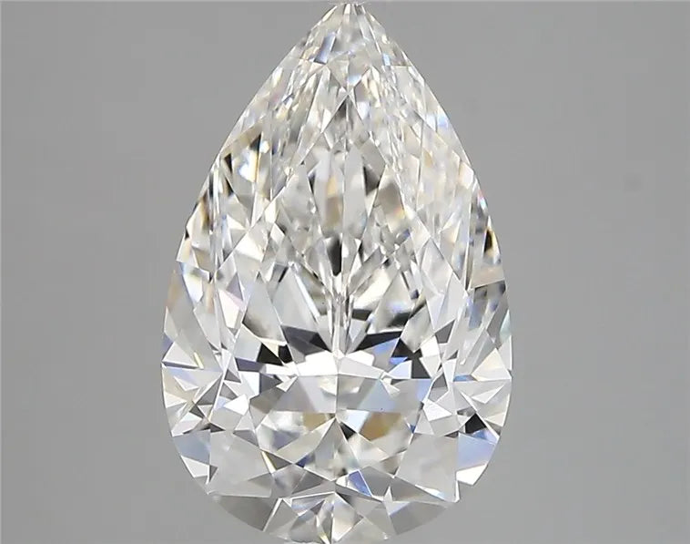 3.06ct Pear Lab Grown Diamond (Colour E, Clarity VVS2, IGI Certified)