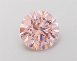 3.02ct Round Lab Grown Diamond (Colour Fancy Pink, Clarity VS1, Cut ID, IGI Certified)