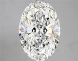 5.08ct Oval Lab Grown Diamond (Colour E, Clarity VS2, IGI Certified)