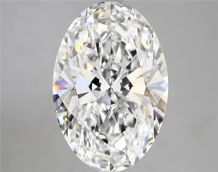 5.08ct Oval Lab Grown Diamond (Colour E, Clarity VS2, IGI Certified)